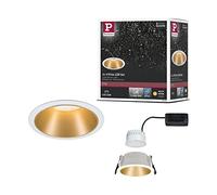 Paulmann Cole Coin lámpara empotrada 1x6.5 W blanco-oro 93405