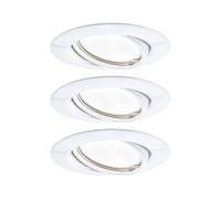 Paulmann Base foco LED 3 ud 3 step dim blanco