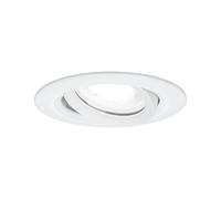 Paulmann Nova Plus redonda, orientable y atenuable, blanco mate, IP65, GU10, 840