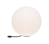 Paulmann 941.78 Objeto luminoso exterior Plug & Shine Globe IP67 3000 K 24 V 94178 Luminaria esférica, luminaria exterior, iluminación para el jardín, iluminación para la terraza