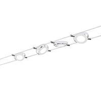 Paulmann 94105 Sistema de cuerdas RoundMac Set extensible Blanco cálido 4x4W LED Blanco mate Luminaria de cuerda Luminaria colgante