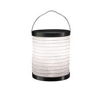 Paulmann 94169 Luminaria con batería LED Outdoor Mobile, farolillo, carga USB, incl. 1x0,2 W, luz de jardín, blanco, gris, decoración, plástico 3000 K