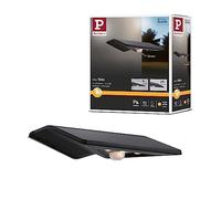 Paulmann 94245 Aplique solar Yoko LED, luminaria exterior incl. 1x1,2 W, antracita, plástico, 3000 K blanco cálido