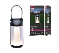 Paulmann Luminaria con batería 94267 Cupulino Mobile LED 1x1,3W regulable antracita sin cable 3000K