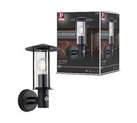 Paulmann Wall Classic lámpara de pared para exteriores 1x15 W negro-transparente 94396