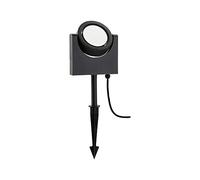 Paulmann 94408 Luminaria exterior LED, foco Swivea con cabezal cardán móvil 360° IP44 incl. 1x8 W, lámpara exterior, 3000 K