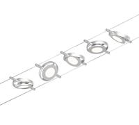 Paulmann Wire RoundMac iluminación LED sobre cable, 5 luces, cromado