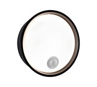 Paulmann Platomo aplique LED para exterior sensor negro