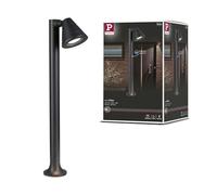 Paulmann 94735 Luminaria exterior LED, baliza Trian resistente al agua de mar IP44 redonda 600 mm máx. 35W 230 V antracita aluminio sin lámpara GU10