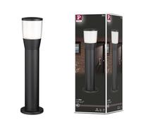 Paulmann 94741 Luminaria exterior, baliza Bako resistente al agua de mar IP44 500 mm máx. 20W 230 V antracita E14 aluminio, sin lámpara E14