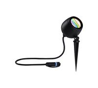 Paulmann 94769 Reflector de jardín LED Plug & Shine Kikolo Smart Home Zigbee IP65 6,2W 400lm reg. 261mm antracita plást./alum. 3000-6500K RGBW+