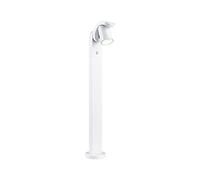 Paulmann 94833 Baliza LED Cuff, detector de movimientos, IP44 782mm 3000K 10W 700lm 230V 70° blanco, aluminio, luminaria exterior