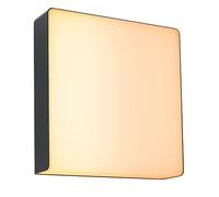 Paulmann Aplique de exterior LED Azalena ZigBee, 2200K, negro