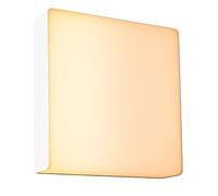 Paulmann 94843 Aplique ext. LED Smart Home Zigbee Azalena, detector mov. con sensor alta frecuencia, IP44 250x97mm Tunable Warm 8,5W 700lm 230V blanco