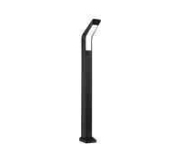Paulmann 94858 Baliza LED Merano, detector de mov. + sensor de alta frecuencia, IP44, 910mm, 3000K, 14W, 850lm, 230V, antracita, luminaria exterior