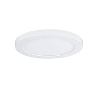 Paulmann 95389 Panel LED 2en1 Cover-It, 225mm, blanco neutro, redondo, incl. lámpara de techo 1x16,5W, blanco mate, plástico, lámpara para salón 4000K