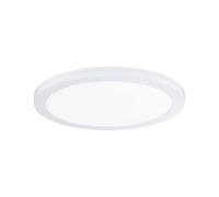 Paulmann 95392 Panel LED empotrable 2en1 Cover-it con detector de mov. 330mm red. 1x22W blanco diurno, blanco mate, plástico, panel luminoso, 4000K