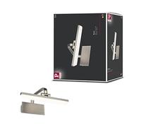 Paulmann 95568 Luminaria para cuadros LED Renan 300mm incl. 1x6W blanco cálido, latón envejecido, luz para cuadros, metal, acrílico, aplique, 3000K