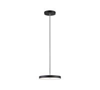 Paulmann 96777 Luminaria colgante LED Smart Home Zigbee Hildor 2700K 1000lm 230V 17W regulable, negro mate