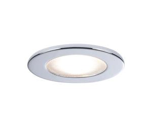 Paulmann 984.62 Muebles empotrable, metal, G4, Plata