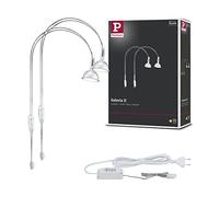 Paulmann Lámpara de espejo Galeria 99908 - cromo, LED 2x4 W GU5.3, 30 cm (juego de 2)