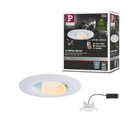 Paulmann Lámpara empotrada Calla 1x5 W blanco 99934