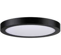 Paulmann Abia plafón 1x22 W negro PL71025