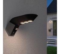 Paulmann aplique LED solar Soley antracita