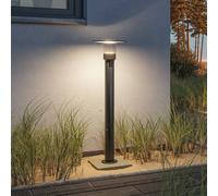 Paulmann Bolardo luminoso LED Siena, aluminio, sensor