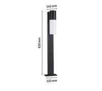 Paulmann Bolardo luminoso Tralia, antracita Altura 65 cm Aluminio IP44 E27