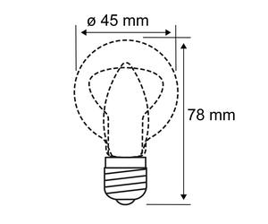Paulmann bombilla a gota LED E14 2,6W 827 claro EC:EPREL:460905