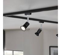 Paulmann 29166 Reflector LED estándar 230 V GU10 750 lm 8 W 2700 K regulable negro mate 36° fuente de luz RAL9004