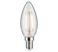 Paulmann bombilla vela LED E14 2W 3.000K transparente DC 24V EC:EPREL:515771
