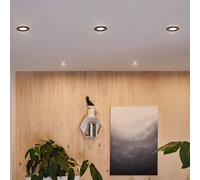 Paulmann Calla negro, con interruptor de encendido/apagado, orientable, 4000 K,