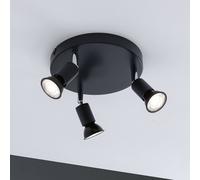 Paulmann Carolina foco de techo, 3 luces IP44