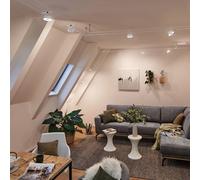 Paulmann Circle sobre cable LED 5 luces blanco