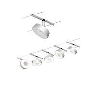 Paulmann Circle sobre cable LED 5 luces cromo mate