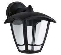 Paulmann Classic Curved lámpara de pared para exteriores 1x12 W negro-transparente 94392