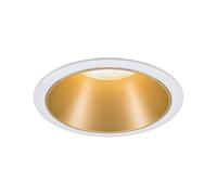 Paulmann Cole Coin lámpara empotrada 1x6.5 W blanco-oro 93405