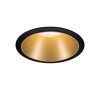 Paulmann Cole Coin lámpara empotrada 1x6.5 W negro-oro 93403