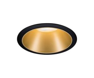 Paulmann Cole Coin lámpara empotrada 1x6.5 W negro-oro 93403