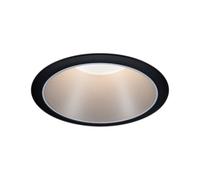 Paulmann Cole Coin lámpara empotrada 1x6.5 W negro-plata 93407