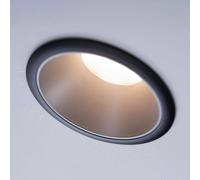Paulmann Cole foco LED plateado-negro, juego de 3 unidades