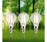Paulmann Eco-Line LED en forma de gota E14, juego de 3, 2,5 W, 3000 K, 525 lm EC:EPREL:1903284