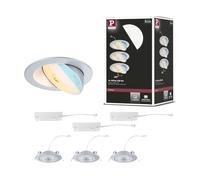 Paulmann Anmus lámpara empotrada 3x5 W cromo 92256