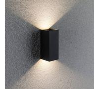 Paulmann Flame aplique 2 luces 15,5cm antracita