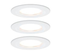Paulmann foco empotrable LED Nova Coin 3 blanco redondo atenuable