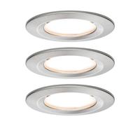 Paulmann foco empotrable LED Nova Coin 3 hierro redondo atenuable