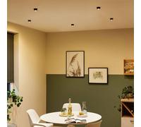 Paulmann Gil empotrado LED negro mate/oro set 3 ud