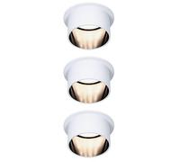 Paulmann Gil lámpara de techo 3x6 W blanco-negro 93377